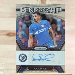 リーヴァイ・コルウィル 2023-24 Panini Prizm Premier League Levi Colwill Penmanship Auto Chelsea 直筆サインカード