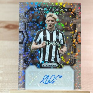 アンソニー・ゴードン 2023-24 Panini Prizm Premier League Breakaway Anthony Gordon Auto Newcastle United 直筆サインカード