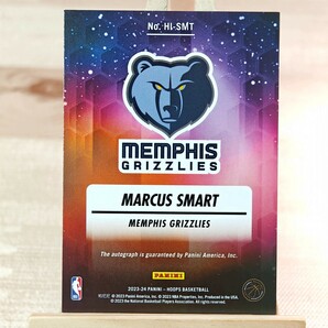 25枚限定 マーカス・スマート 2023-24 Panini NBA Hoops Ink Marcus Smart Memphis Grizzlies 20/25 直筆サインカードの画像2