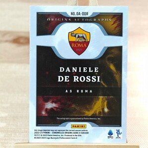 299枚限定 ダニエレ・デ・ロッシ 2022-23 Panini Chronicles Origins Daniele De Rossi 194/299 AS ローマ 直筆サインカードの画像2