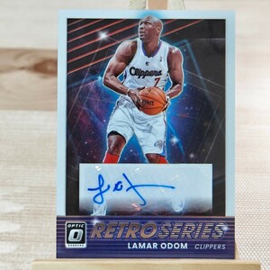 99 sheets limitation llama -*odom2021-22 Donruss Optic Retro Series 75/99 Lamar Odom Auto Clippers autograph autograph card 