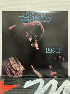 【US盤LP SD33-386】DONNY HATHAWAY live ダニーハサウェイ ライブ raregroove JAZZ FUSION レコードsoul funk