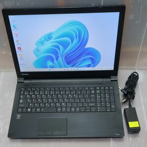 起動早い Corei5 メモリ8GB SSD128GB DVD Wifi-5 Bt4 Win11Pro 東芝ダイナブックB35