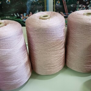 毛糸 正絹 シルク糸  種類 デザイン カラー いろいろ おまとめ コーン巻き 業務用 業者卸の画像8