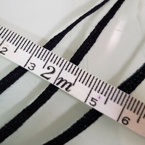 毛糸 綿 コットン100％ テープヤーン 平面糸 黒 綛 おまとめ 業務用 業者卸の画像7