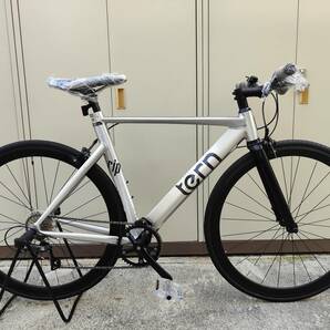 【ほぼ新品】Rip tern リップ ターン 54cm モデル シルバー 身長176cmでピッタリ 実走行１km未満の画像2