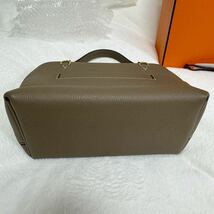 ☆HERMES（エルメス）☆ 【24/24 29cm エトゥープ ゴールド金具】24/24 ヴァンキャトル U刻印 美品 箱 ショップカード有り♪_画像8