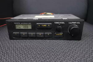 *TOYOTA/ Toyota original AM/FM radio old car that time thing *