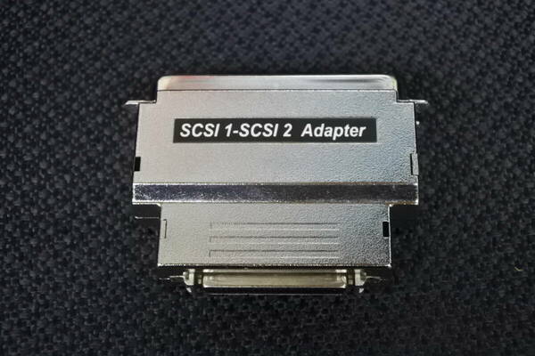 ★SCSI変換アダプタ SCSI 1 - SCSI 2 変換　SCSI 変換アダプタ ハーフ50-フルピッチ50ピン★