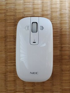 NEC ワイヤレスマウス MG-1132 白 単３電池必要 CLASS 1 美品 即決可