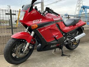 Kawasaki GPZ1000RX красный | чёрный техосмотр "shaken" 7 год 11 месяц .