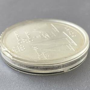 1976年 カナダ モントリオールオリンピック 銀貨 5ドル 硬貨 五輪 記念コイン ケース入り(傷みあり)の画像4
