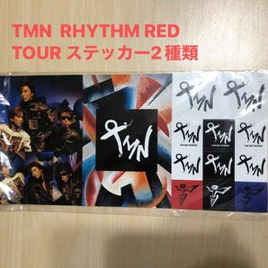 TMN RHYTHM RED TOUR ステッカー