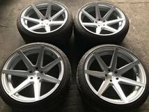 ☆ROHANA(ロハナ) タイヤホイール 255/35ZR20 4本 セット 20インチ　5H112 ET28 CB66.56 美品　20X11J アウディ等☆_画像1