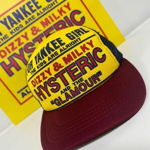 hysteric glamour DIZZY&MILKY YANKEE キャップ　新品タグ付き　ユニセックス