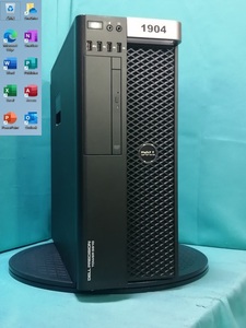  the first period guarantee office attaching klie-ta-Quadro P2000 Xeon E5-2697Av4(i9-11950H corresponding )64GB M.2 SSD1TB HDD DVD WiFi Win11 DELL T5810 A-1904