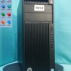 初期保証 オフィス付ゲーミングPC GTX1080-8G Xeon E5-2690v4（i7-11700相当）32GB NVMe M.2 SSD1TB DVD WiFi Win11 HP Z440 A-1912の画像1