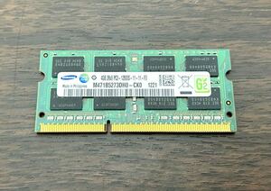 SAMSUNG 4GB 1枚 DDR3 ノートパソコン用メモリ PC3-12800S 204ピン DDR3-1600 DDR3 LAPTOP RAM 