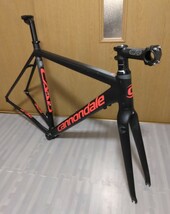 cannondale caad optimo アルミフレーム 51サイズ 165～175位の方向け ステム、シートポスト、ハンドル、ボトルケージ付属、SM-BBR60装着_画像2