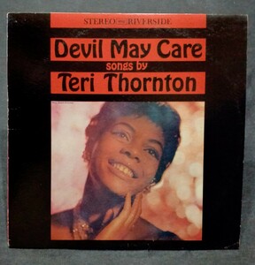 ◇EX~EX-◇Original◇in USA◇MONO◇TERI THORNTON・WYNTON KELLY・CLARK TERRY..◇RIVERSIDE RLP-9352◇ DEVIL MAY CARE ◇