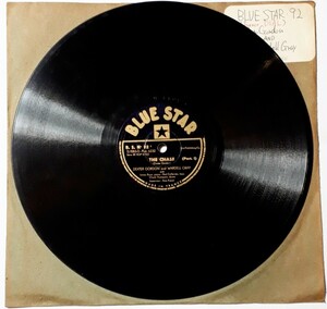 *78rpm*in FRANCE*DEXTER GORDON and WARDELL GRAY*BLUE STAR B.S.N.92 * THE CHASE *