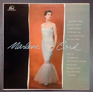 ○EX~EX-◯Original○in USA○深溝◯MARLENE CORD◯DOT RECORDS DLP-3081◯ MARLENE CORD　◯