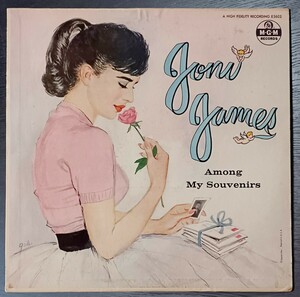 ○EX~EX-◯Original○in USA◯深溝○MONO◯JONI JAMES◯MGM RECORDS E-3602◯ Among My Souvenirs ◯