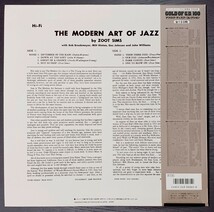 ○NM+○FUN HOUSE／JAPAN○MONO○ZOOT SIMS○DAWN RECORDS DLP-1102○ THE MODERN ART OF JAZZ ○_画像2