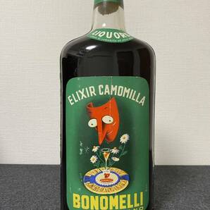 【1949年~1959年】ELIXIR CAMOMILLA / BONOMELLI【エリクシール・カモミッラ】1000ml , 25% , 4thタックスメタル , カモミールの画像1