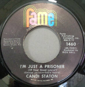 【SOUL 45】CANDI STATON - I'M JUST A PRISONER / HEART ON STRING (s240411004) 