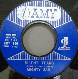 【SOUL 45】MIGHTY SAM - SILENT TEARS / IN THE SAME OLD WAY (s240411018) 