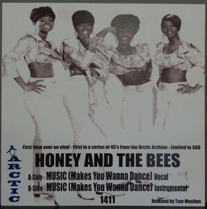 【SOUL 45】HONEY AND THE BEES - MUSIC (MAKES YOU WANNA DANCE) / (INSTR.) (s240420040)