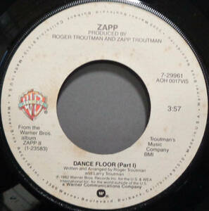 【SOUL 45】ZAPP - DANCE FLOOR / PT.2 (s240422019)