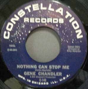 【SOUL 45】GENE CHANDLER - NOTHING CAN STOP ME / THE BIG LIE (s240416021) 