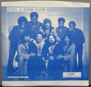 【SOUL 45】SONS OF ROBIN STONE - I'M READY TO GIVE UP MY LOVE / IT ONLY HAPPENS IN THE MOVIES (s240428050) *未発表曲