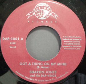 【SOUL 45】SHARON JONES & THE DAP-KINGS - GOT A THING ON MY MIND / (INSTR.) (s240416029)
