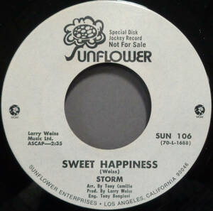【SOUL 45】STORM - GOING GOING GONE / SWEET HAPPINESS (s240406022)