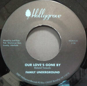 【SOUL 45】FAMILY UNDERGROUND - NOWHERE TO RUN / OUR LOVE'S GONE BY (s240428039) 