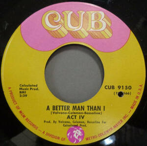 【SOUL 45】ACT IV - A BETTER MAN THAN I / BLESS YOU (s240420033)