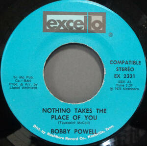 【SOUL 45】BOBBY POWELL - NOTHING TAKES THE PLACE OF YOU / WAKE UP PEOPLE (s240420034)