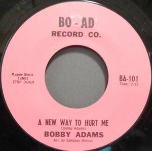 【SOUL 45】BOBBY ADAMS - A NEW WAY TO HURT ME / BE CAREFUL WITH MY HEART (s240403029)