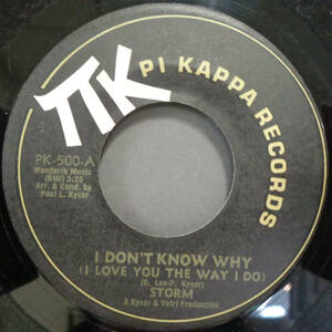 [SOUL 45]STORM - I DON'T KNOW WHY / SHE COMES UP (s240420004) *sweet soul