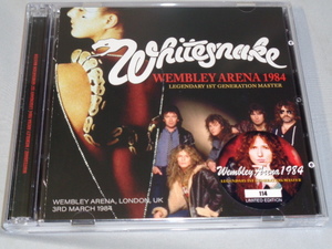 WHITESNAKE/WEMBLEＹ　ARENA 1984 2 CD