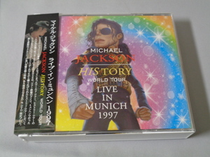 MICHEL　JACKSON/HISTORY WORLD TOUR　LIVE IN MUNICH 1997 帯付 2CD＋DVD