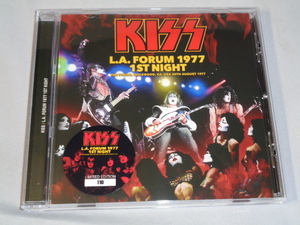 KISS/L.A FORUM 1977 1ST NIGHT CD(LATEST ISSUE)