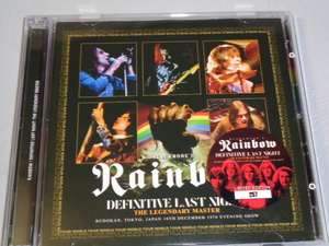 RAINBOW/DEFENITIVE LAST NIGHT1976　2CD