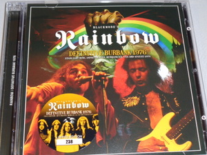 RAINBOW/DEFENITIVE BURBANK 1976 ２CD