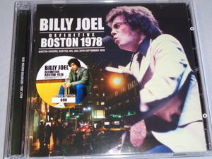BILLY JOEL/DEFENITIVE BOSTON 1978 2CD