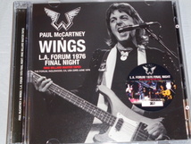 PAUL McCARTNEY　&WINGS/L.A FORUM　FINAL NIGHT（MIKE MILARD）　2CD_画像1