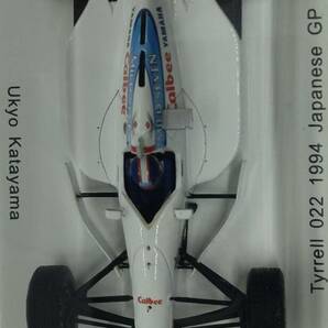 1/43 Racing on レーシングオン 別注 片山右京 ティレル 022 1994日本GP スパーク Spark Model FS12 Tyrrell 022 Ukyo Katayamaの画像6